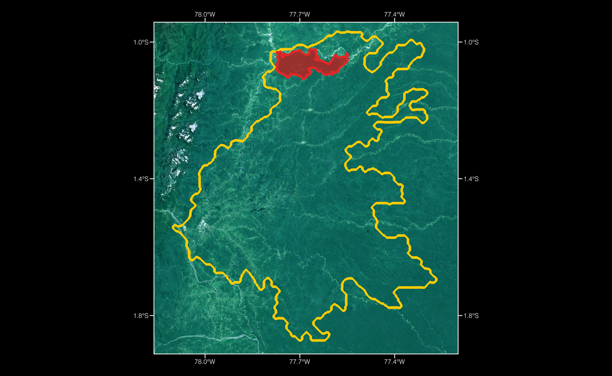 Map showing the location of Pitalala Reserve withing the broader biodiversity vertex area