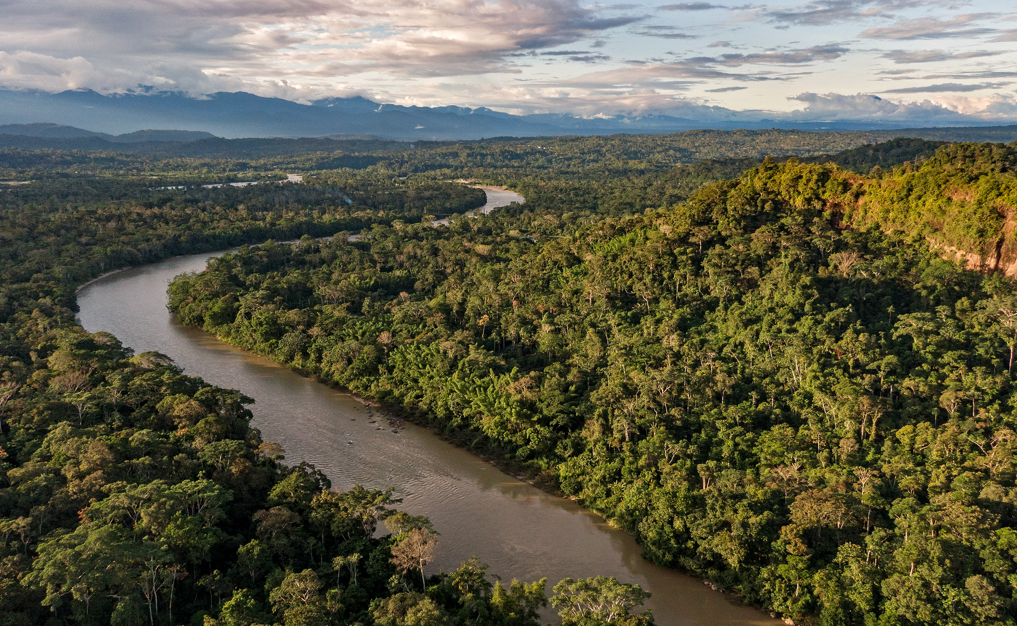 Drone image of the Pitalala Reserve river basin