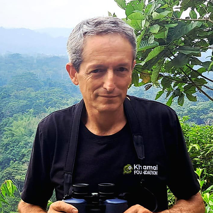 Portrait of reserve manager Josué Íñiguez