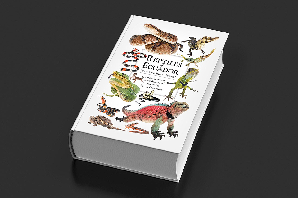 Cover of the Reptiles of Ecuador book